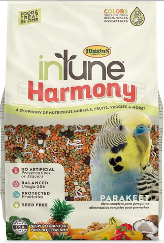 Intune Harmony Parakeet Food