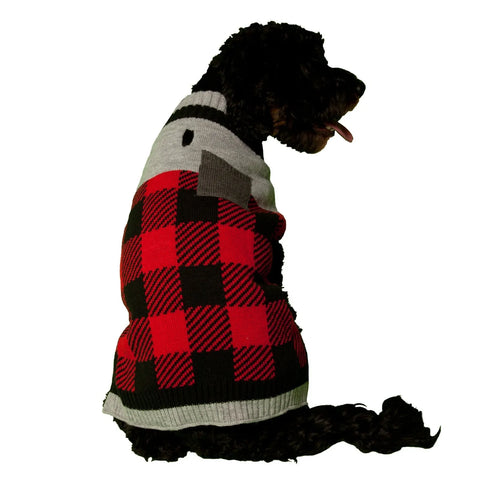 Plaid Dog Sweater