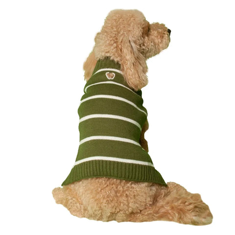 Green Pet Sweater