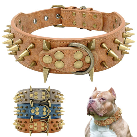 Anti Bite 2" Spiked Collar