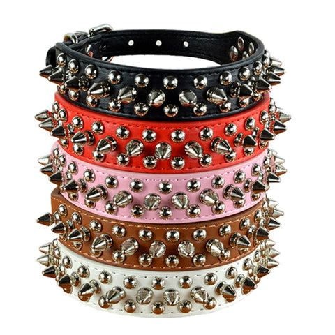 Anti Bite Spiked Collars 2.5cm