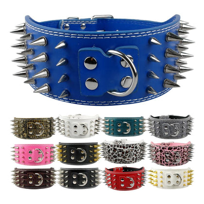 Anti Bite 3" Spiked Collars