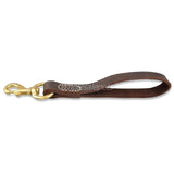 Genuine Short Leather Leash